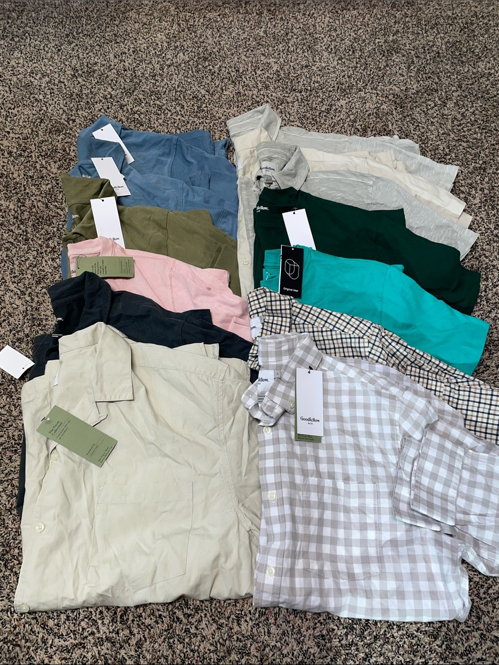 🤯HUGE MENS RESELL BUNDLE! Goodfellow & Co. Mixed Sizes / Styles All NEW!